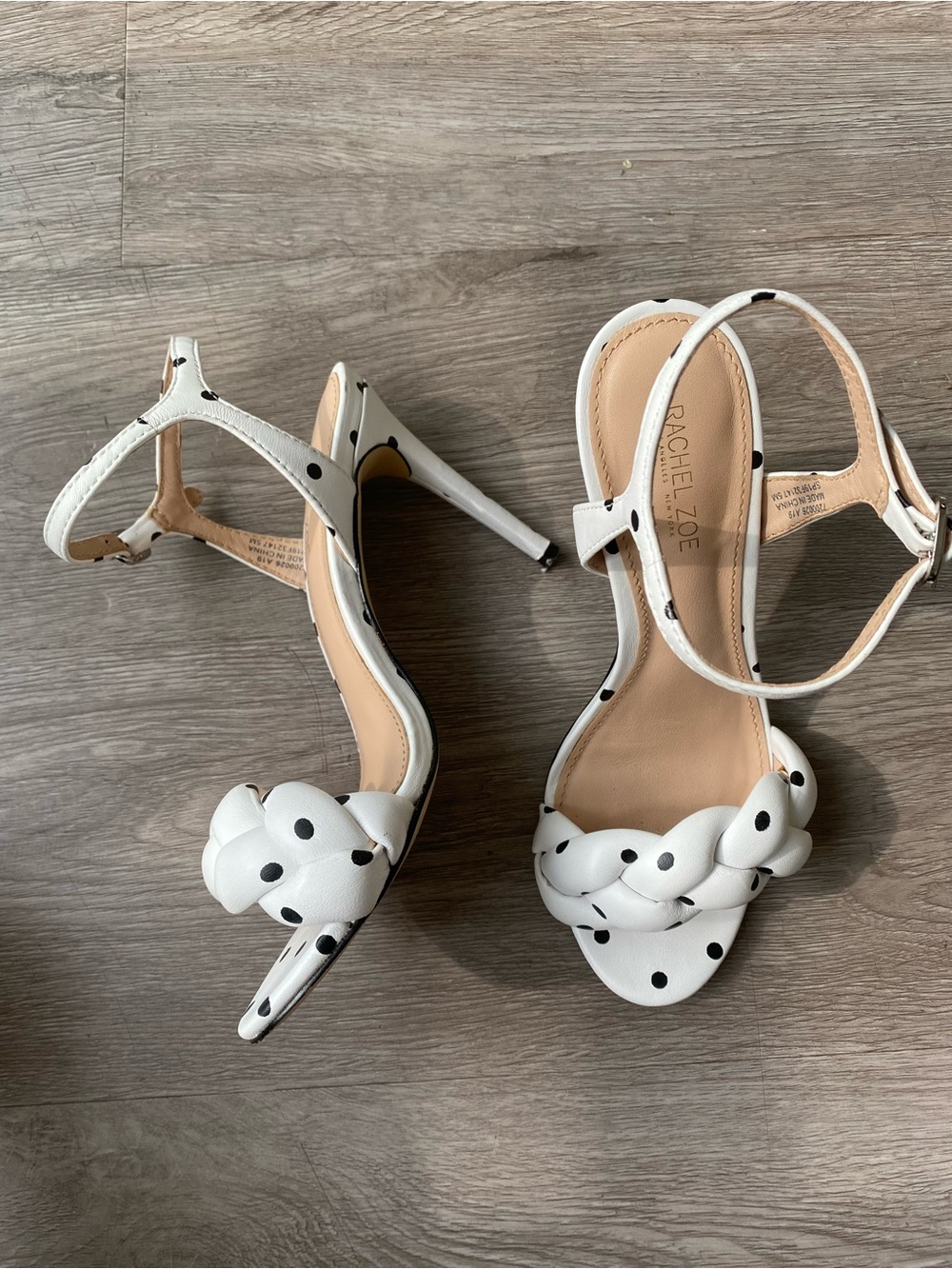 Rachel Zoe Polka dot Sandal  size 5